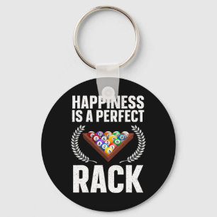 Pool Art For Men Women Cue Sport Pool Lover Billia Key Ring