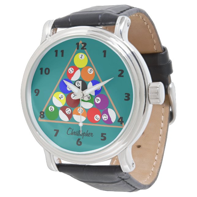 Pool Ball Design Watch (Angled)