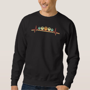 Pool Ball Player Snooker  Billiard Design Sweatshirt