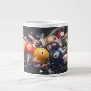 Pool Ball Style Coffee Large Coffee Mug