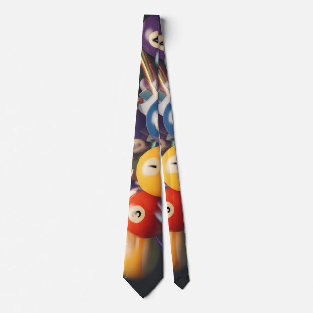 Pool Ball Style Tie (Front)