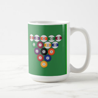 Pool Balls / Billiards: Coffee Mugs