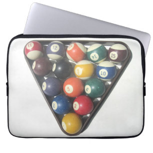 Pool Balls Laptop Case