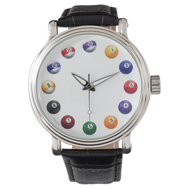 Pool Balls Watch (Front)