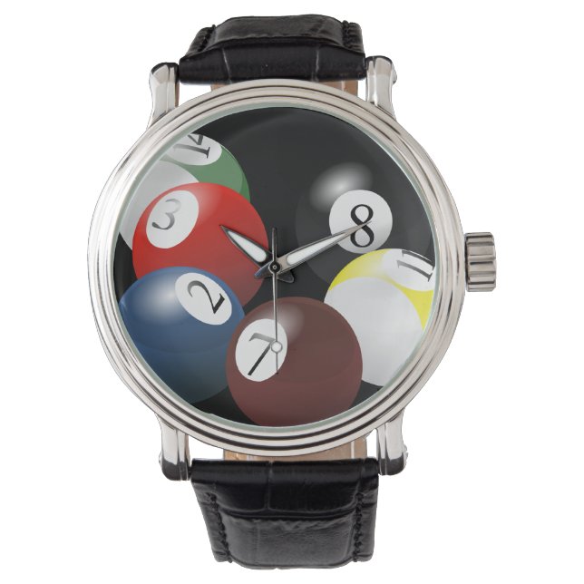 Pool Balls watch (Front)