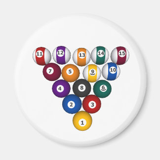 Pool: Billiard Balls: Billiards: Magnet