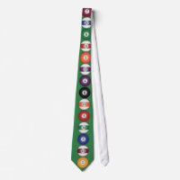 Pool / Billiard Balls: Billiards: Necktie / Tie