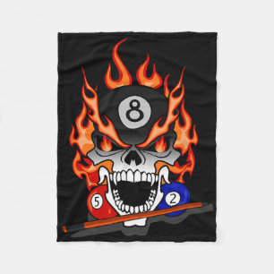 Pool Billiard Gift Snooker Cue Sport Men Women  Fleece Blanket