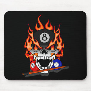 Pool Billiard Gift Snooker Cue Sport Men Women Mouse Mat