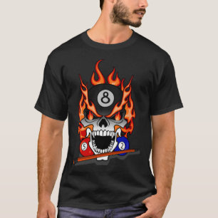 Pool Billiard Gift Snooker Cue Sport Men Women  T-Shirt