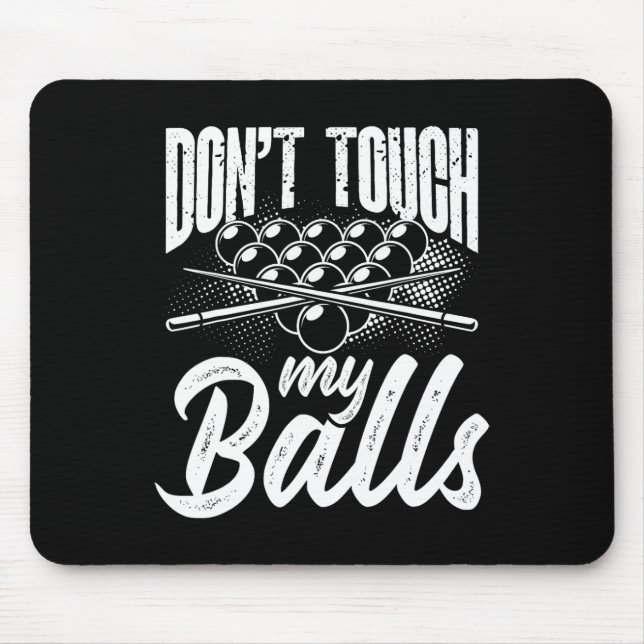 Pool Billiard Player Snooker Cue 8 Ll Expert 1  Mouse Mat (Front)