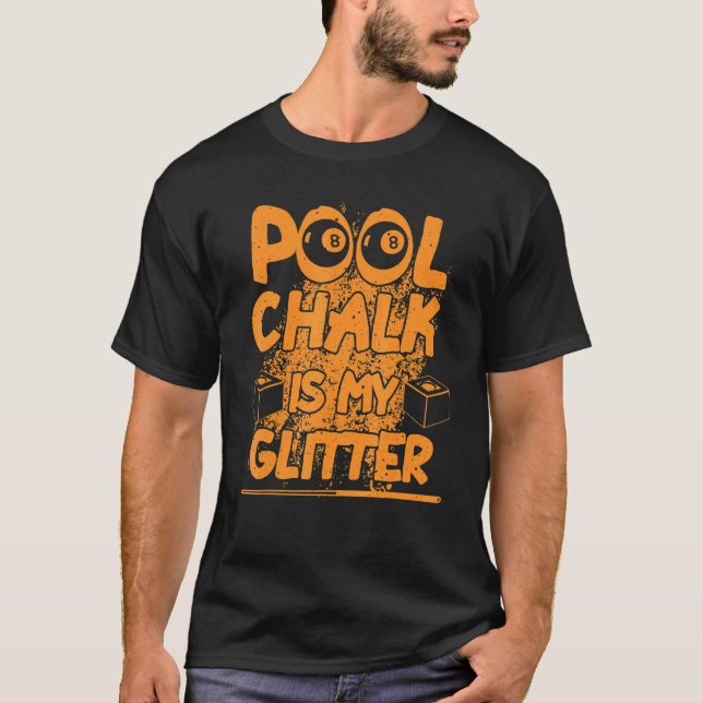 Pool Billiard Pool Sports Table Game Player Men Wo T-Shirt (Front)