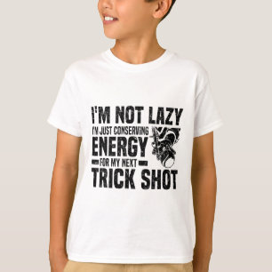 Pool Billiards Snooker Cue Player 1 T-Shirt
