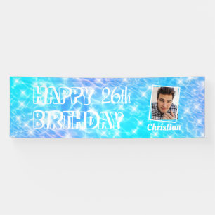 Pool Birthday Party Water Party Beach Party Photo Banner