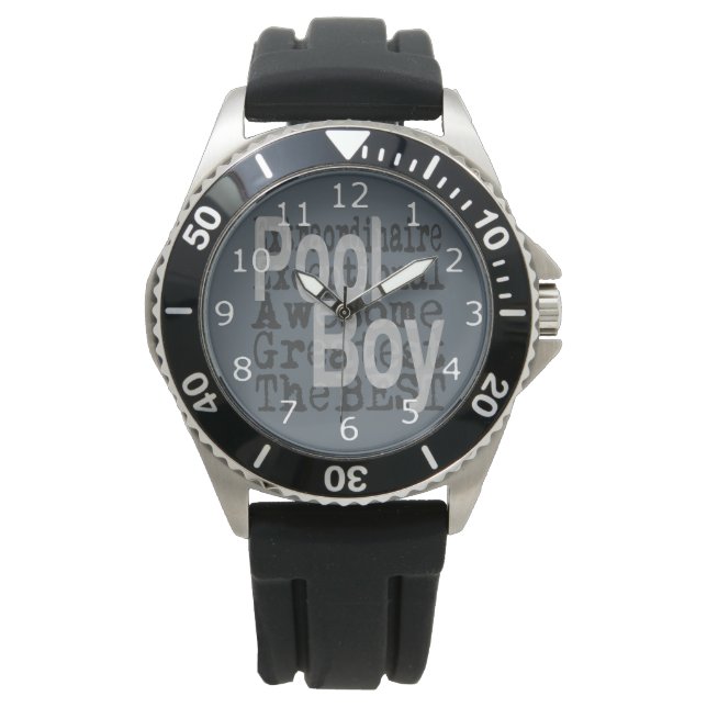 Pool Boy Extraordinaire Watch (Front)