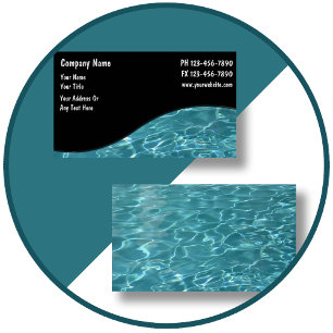 Pool Business Cards