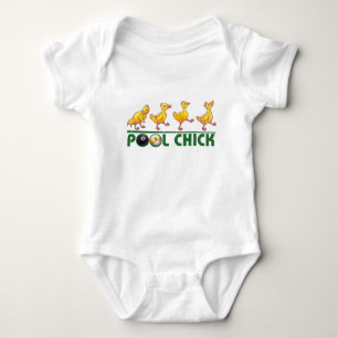 Pool Chick Baby Bodysuit