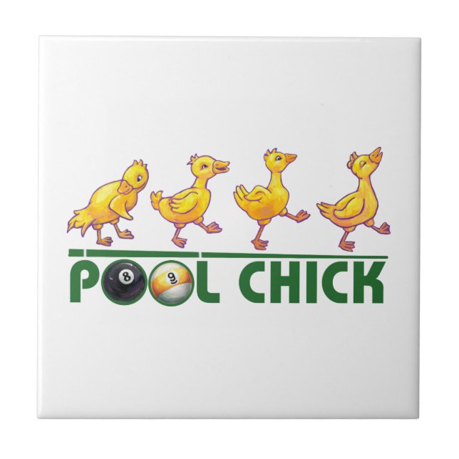 Pool Chick Tile (Front)