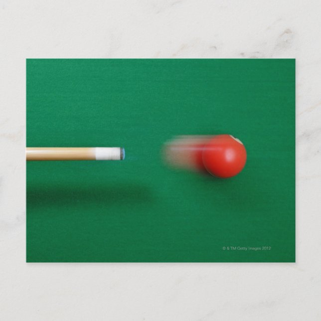 Pool Cue Postcard (Front)