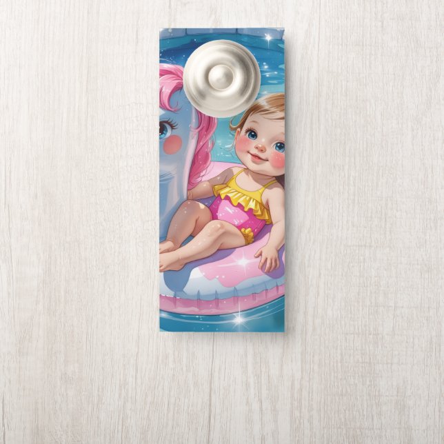 Pool Days Door Hanger (On Knob)