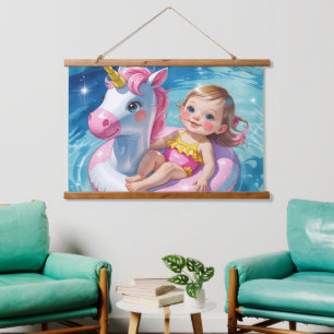 Pool Days Hanging Tapestry