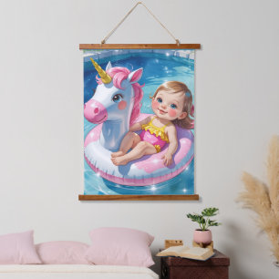 Pool Days Hanging Tapestry