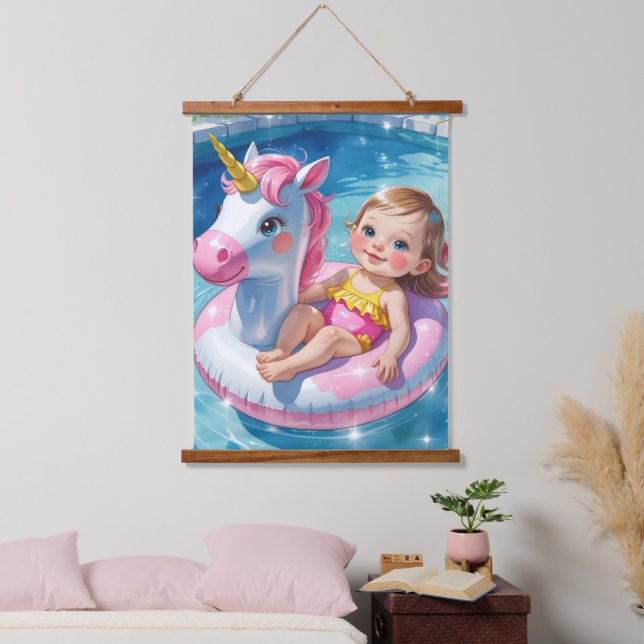 Pool Days Hanging Tapestry (Bedroom)