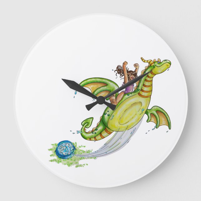 Pool Floaty Large Clock (Front)