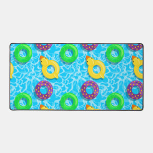 Pool Full of Floaties Desk Mat