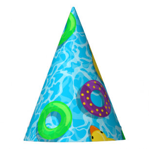 Pool Full of Floaties Party Hat