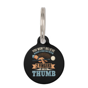 Pool Funny Billiards Pet Tag