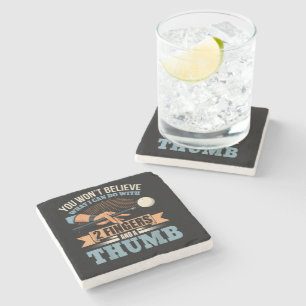 Pool Funny Billiards Stone Coaster