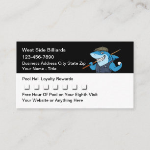 Pool Hall Billiards Customer Loyalty Rewards