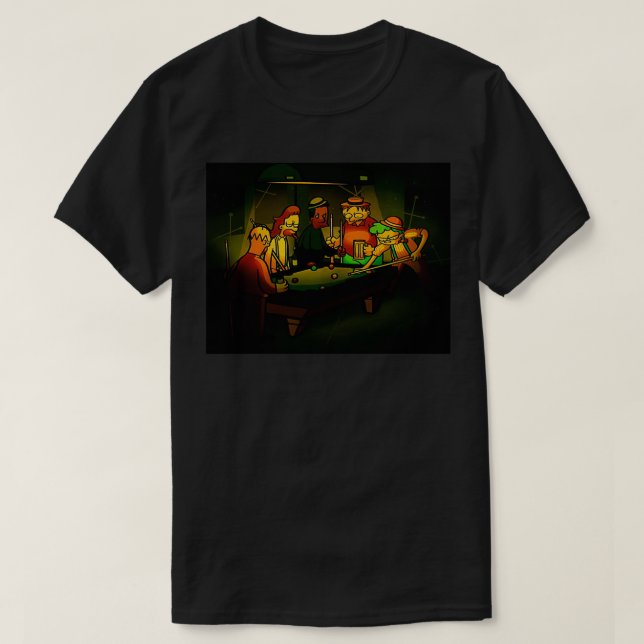 pool hall T-Shirt (Design Front)