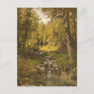 Pool in the Woods Postcard