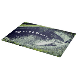 Pool in Welshpool canal photography Cutting Board