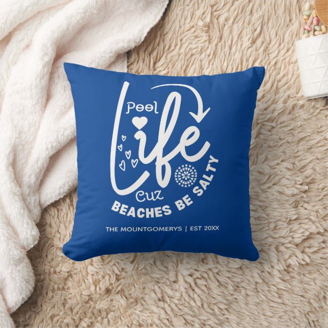 Pool Life is Better Outdoor Cushion (Blanket)