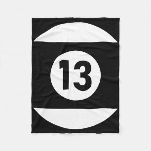 Pool Ll 13 Matching Billiards Gift Easy Halloween  Fleece Blanket