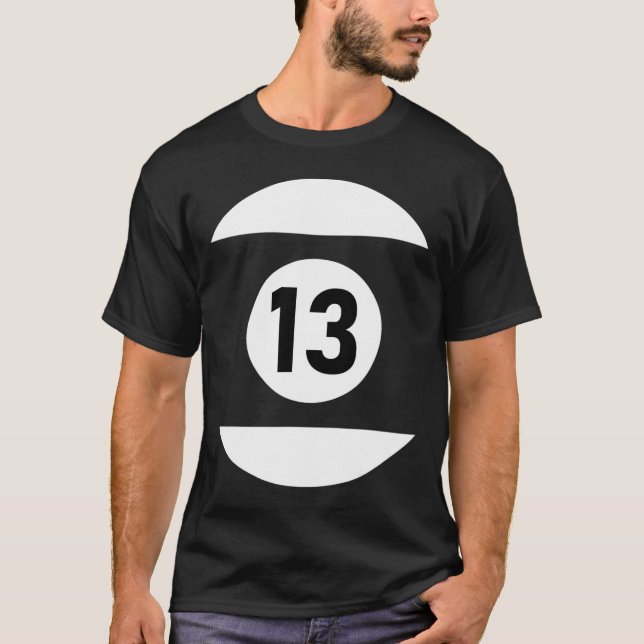 Pool Ll 13 Matching Billiards Gift Easy Halloween  T-Shirt (Front)