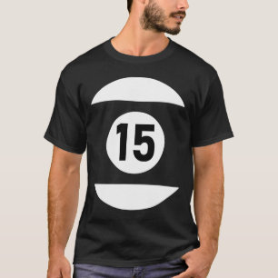 Pool Ll 15 Matching Billiards Gift Easy Halloween T-Shirt