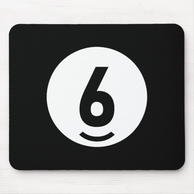 Pool Ll 6 Matching Billiards Gift Easy Halloween C Mouse Mat (Front)