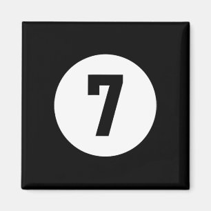 Pool Ll 7 Matching Billiards Gift Easy Halloween C Magnet