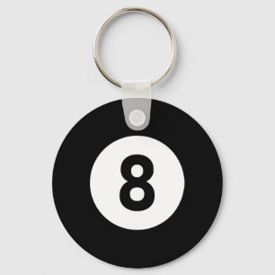 Pool Ll 8 Matching Billiards Gift Easy Halloween C Key Ring