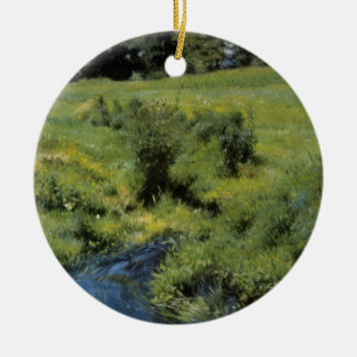 Pool Medfield by Dennis Miller Bunker, Vintage Art Ceramic Tree Decoration