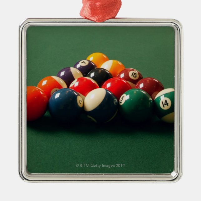 Pool Metal Tree Decoration (Front)