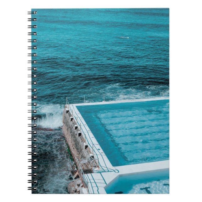 Pool near sea notebook (Front)