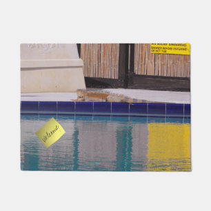 Pool of the Iguana Doormat