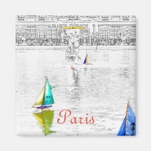 Pool of the Luxembourg Garden - Paris Magnet