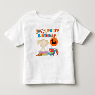 Pool Party 1st Birthday T-shirts and Gifts
