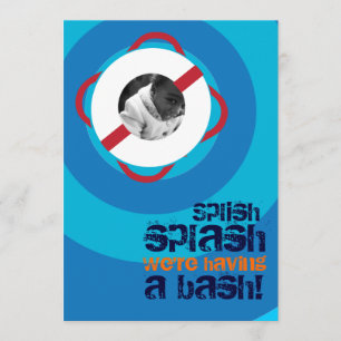 Pool Party & Beach Invitation